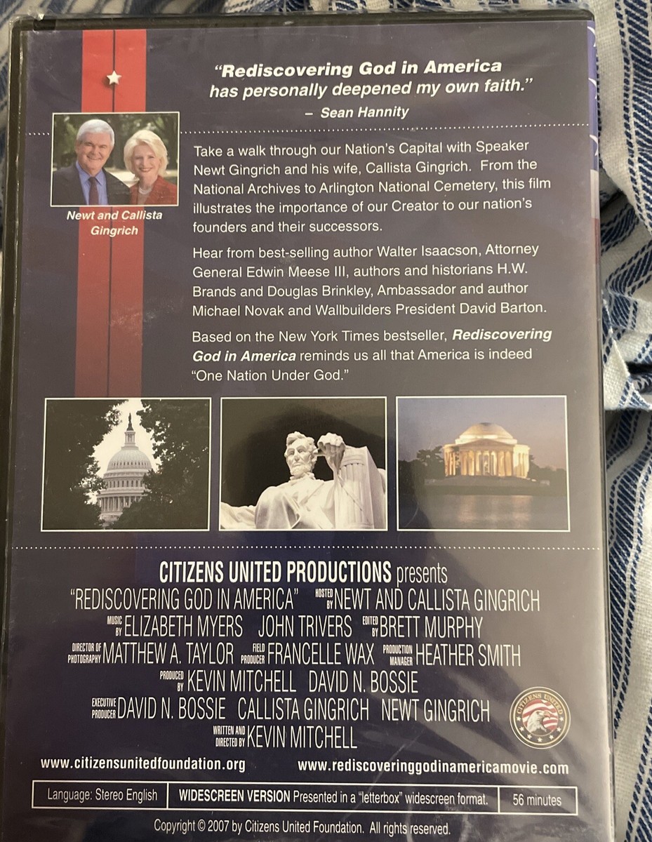 その他 Newt Gingrich - Rediscovering God in America [DVD] Amazon.com: Rediscovering God in America : Newt Gingrich