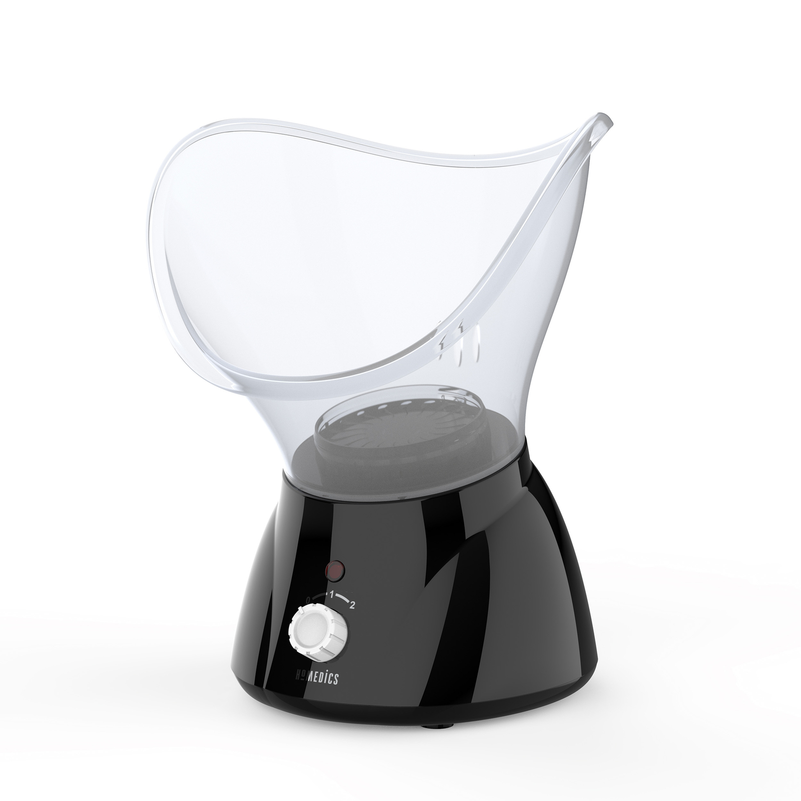 Homedics Facial Spa Steamer Mist Angled Mask Comfort Deep Cleaning Pores Black 5010777155372 eBay