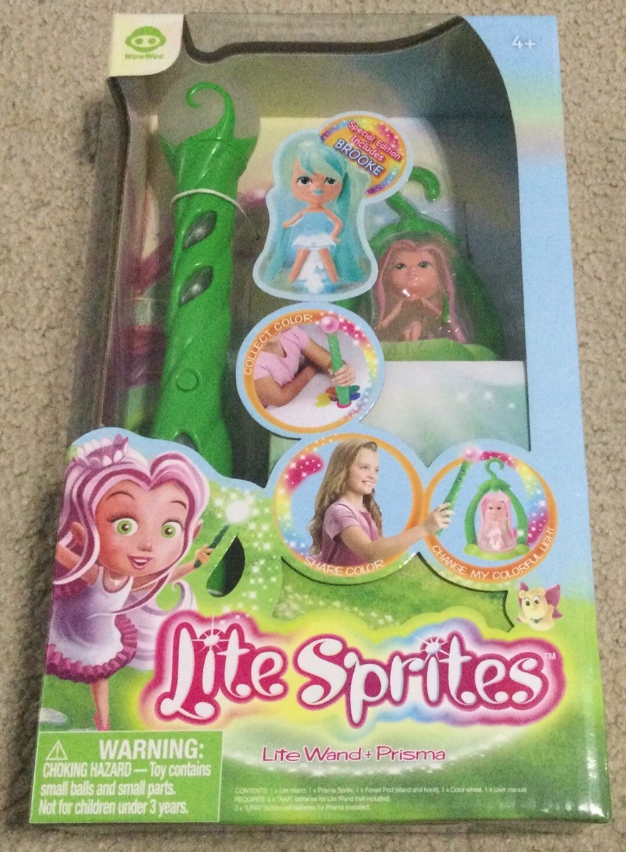 Lite Sprites- Lite Wand + Prisma Brooke Special Edition WowWee NIB