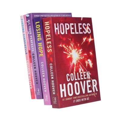 Hoffnungslose Serie von Colleen Hoover 5 Bücher Sammlung Set - Belletristik - Taschenbuch