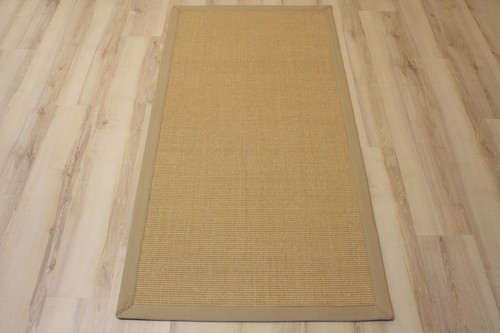 Sisal Teppich Manaus mit Bordüre natur 200x250 cm 100% Sisal - Bild 2 von 3