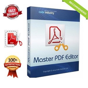 Master PDF Editor ☑️ Full Version ☑️PDF Creator ☑️ Fast Delivery☑️  eBay