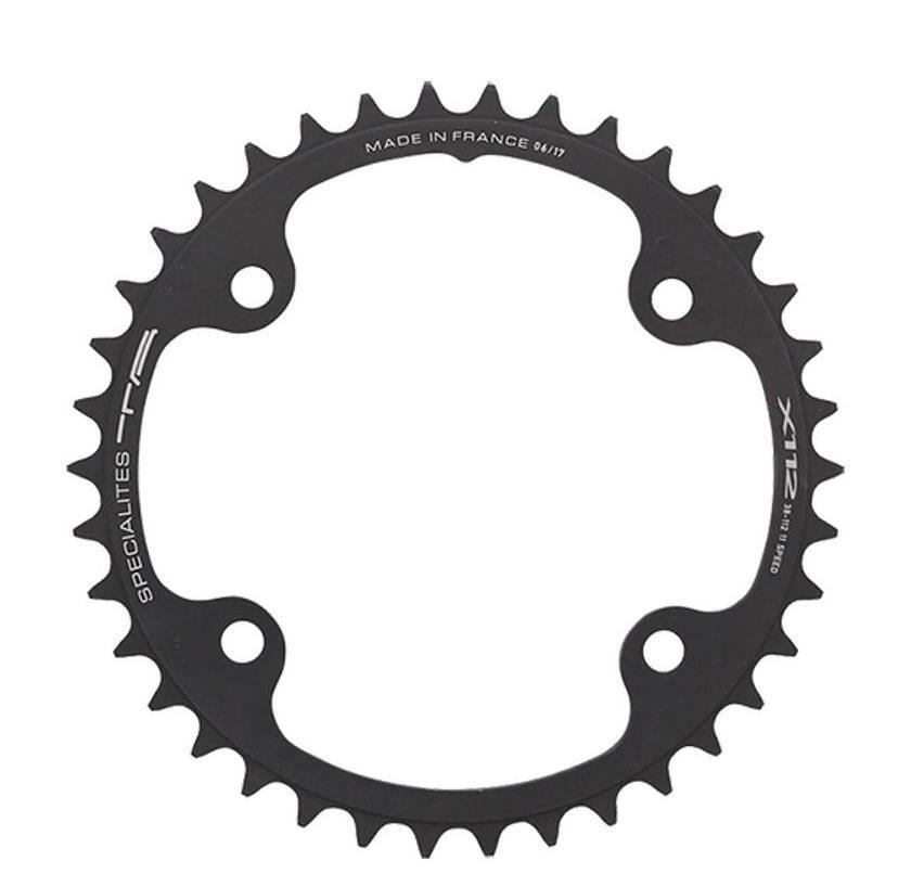 Plateau route diam 112 gris 44 dents idéal pour vos sorties cyclotourisme