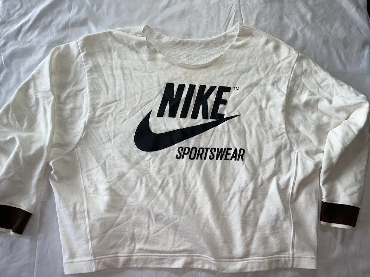 Vintage nike top crop sweatshirt