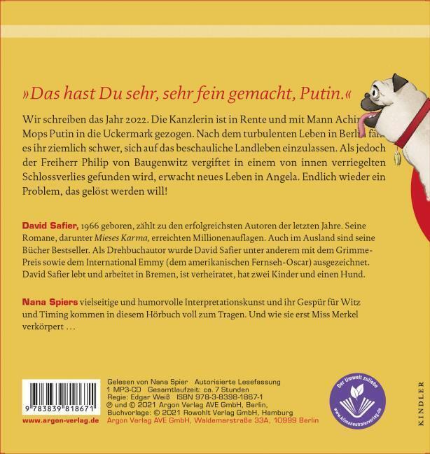Thumbnail - Miss Merkel: Mord In Der Uckermark David Safier - Hörbuch