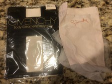 Vintage 1982 Givenchy Body Gleamers Size A Demi Pantyhose Style 157 Ice NEW