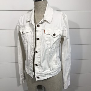 jaqueta jeans laranja