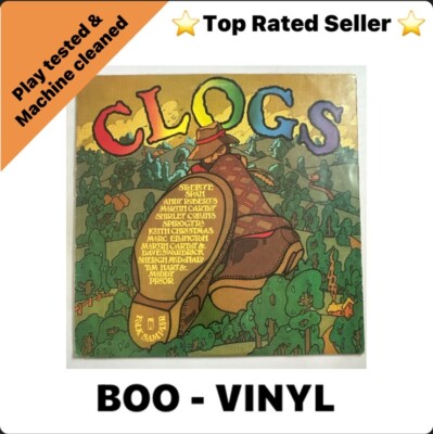 Various - Clogs - Folk Sampler Vinyl Lp Record 1972 EX / VG Condition