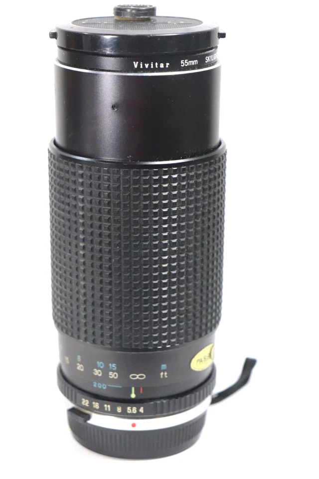 RMC Tokina II 80-200mm 1:4 Lens for 35mm film Camera Olympus Mount Japan Nice E9 - Image 3 of 4