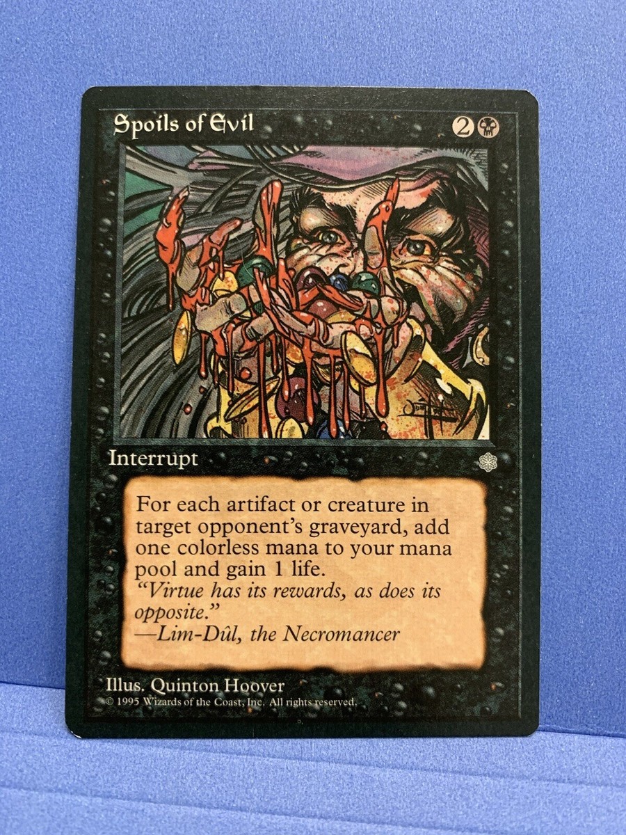 evil mtg cards Magic The Gathering - Infernal Gott of Evil main image 1