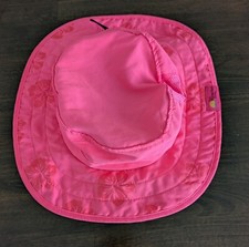 Sun Protection Zone 50 UPF Child Safari Hat One Size Pink