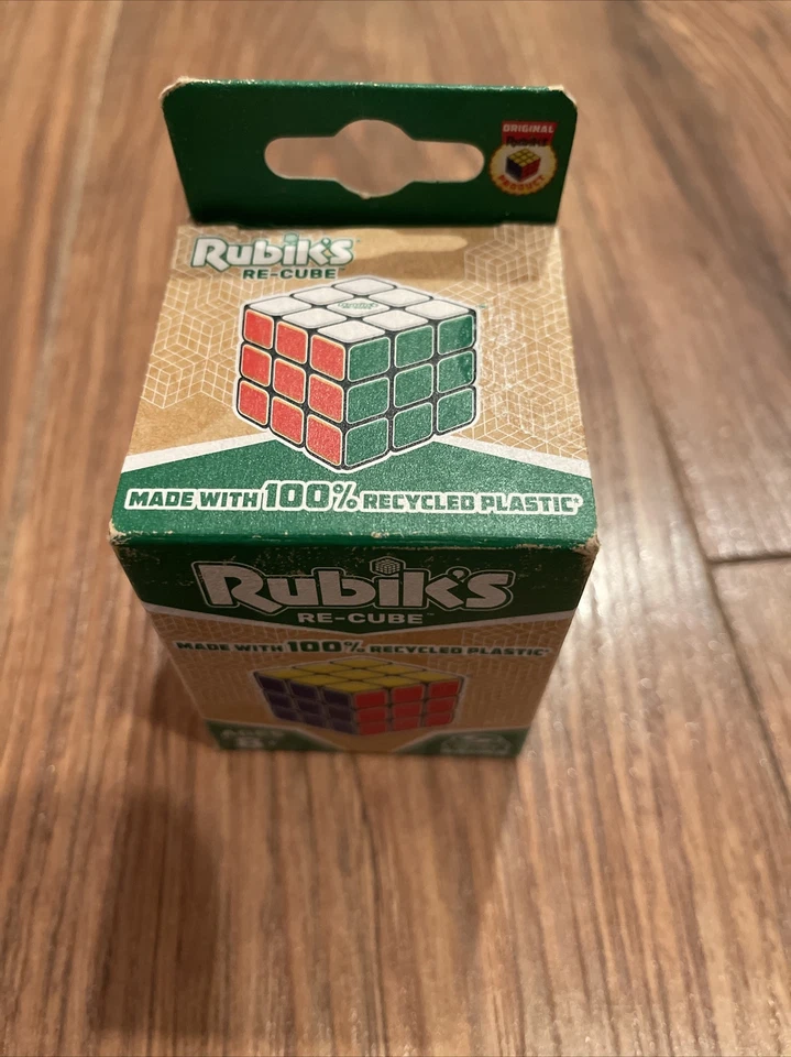 Cube Re-Cube The Original 3x3 Cube Made with 100% Recycled Plastic 3D Puzzle - Image 2 of 4