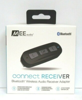 MEE audio BTR Portable Bluetooth Audio Receiver Black