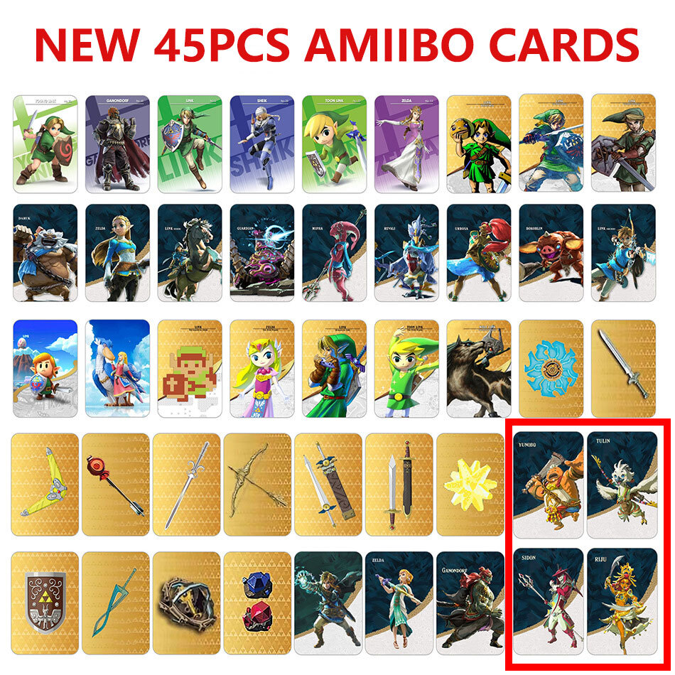 4/40/41/44/45pcsBOTW TOTK Zelda Tears of the Kingdom NFC