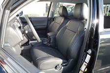 Clazzio Pvc Synthetic Leather Front Seat Covers For 2016-2019 Toyota Tacoma Clazzio Pvc Synthetic Leather Front Seat Covers For 2016-2019 Toyota Tacoma