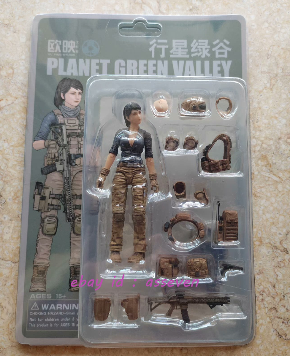 PLANET GREEN VALLEY 1/18 OU YING Female GK Double head PLANET GREEN VALLEY 1/18 OU YING Female GK Double head