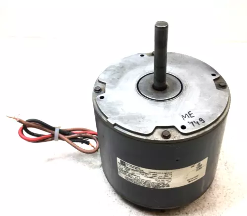 EMERSON K55HXCYT-6695 Condenser Motor 1075RPM 1/3HP HQ1064887EM used #ME449