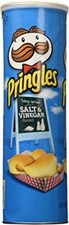 Pringles Salt and Vinegar Chips, 165g 4 Pack