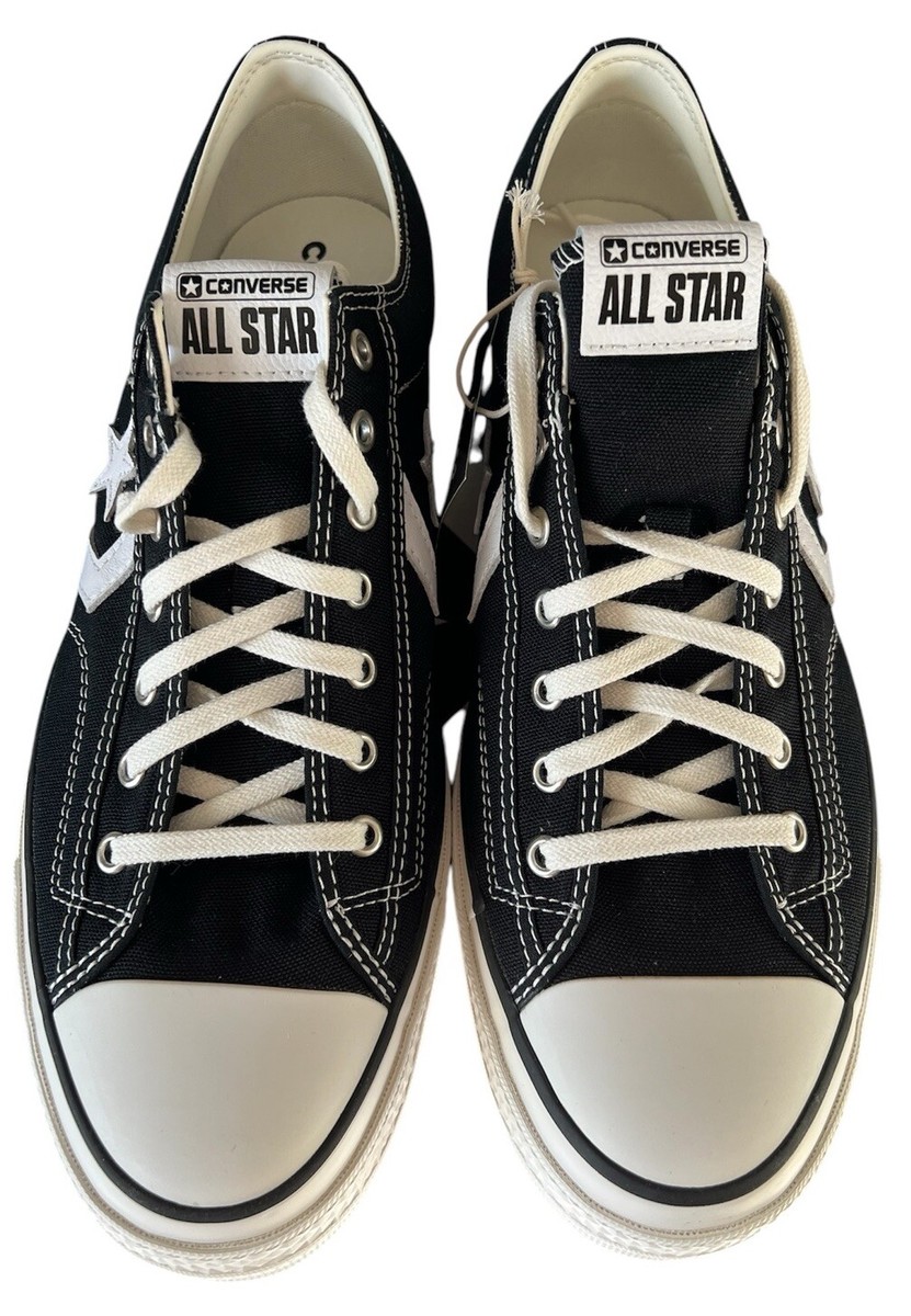 CONVERSE Star Player 76 LOW TOP Vintage Black / White (A01607C