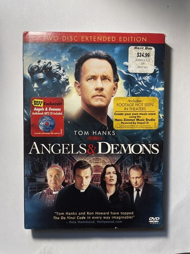 Angels Demons (DVD, 2009, 2-Disc Set, Extended Edition)