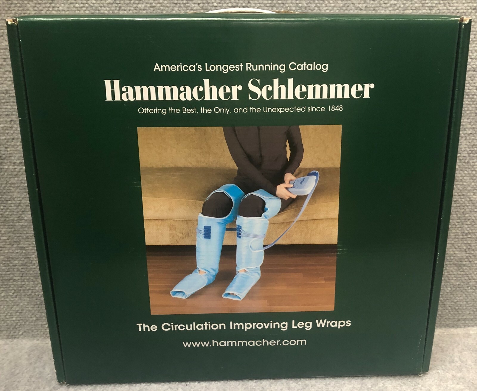 Hammacher Schlemmer The Circulation Improving Leg Wraps eBay