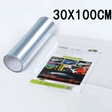 1 Roll 100*30cm Car Headlight Protective Film Bumper Paint Protection Vinyl Wrap