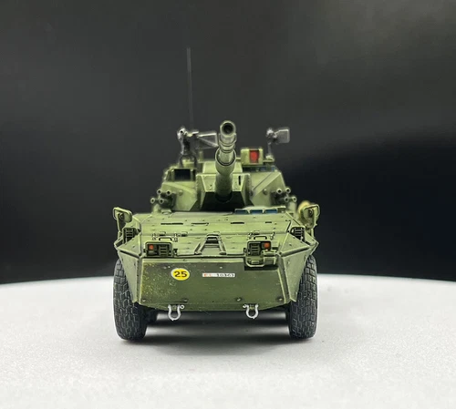 1/72 AM Italian Centaur Destroyer Wheeled Tank Model 120mm Smoothbore Gun Toys - Picture 5 of 13