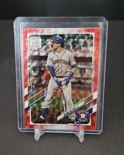 Jason Castro 2021 Topps #620  Red /199 Houston Astros 