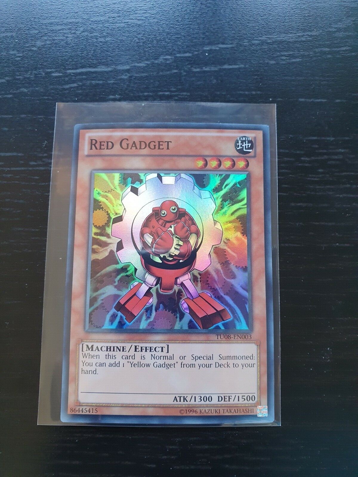 Red Gadget TU08-EN003 YuGiOh Turbo Pack: Booster Eight trading card — raw and PSA graded price guide