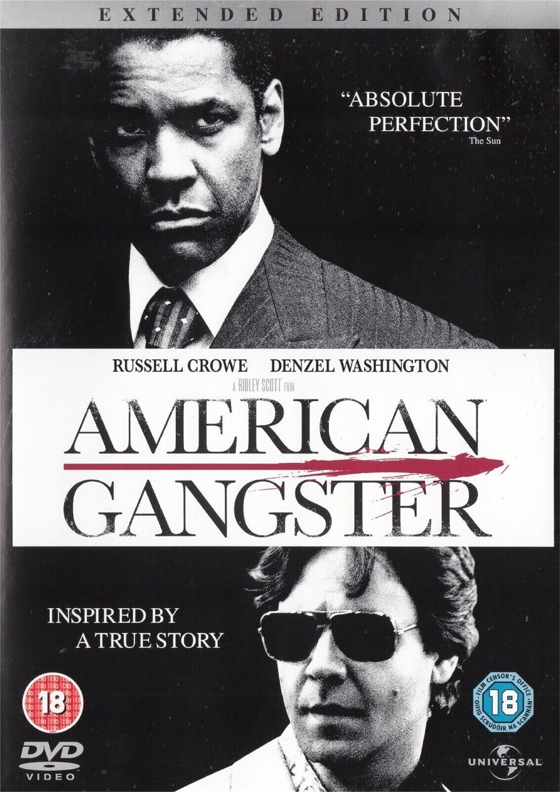 American Gangster Extended Edition DVD POSTED 48 HOURS TRACKED