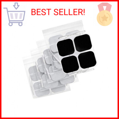AUVON TENS Unit Pads Electrode Patches with Upgraded Self-Stick Performance and