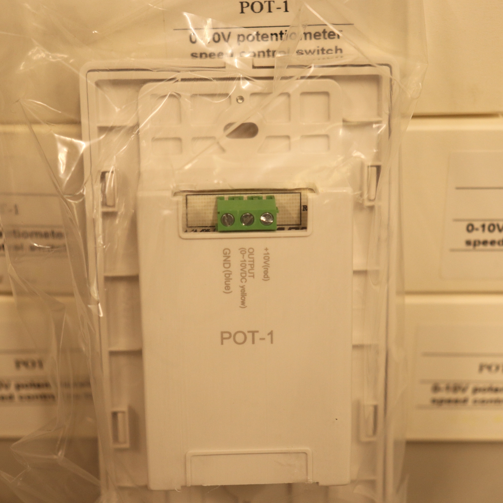 Lot of (5) Airius 0-10VDC Potentiometer Speed Control POT-1 | eBay
