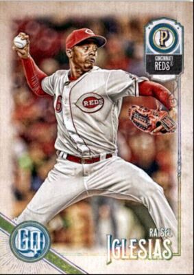 2018 Topps Gypsy Queen Raisel Iglesias Cincinnati Reds #272