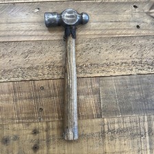 Vintage Unbranded Ball Peen Hammer 18oz 4 Head. 11 Long
