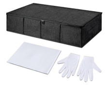 Wedding Dress Box Comes with 1 Pair Microfiber Yarn 100 Sheets of Tissue Paper