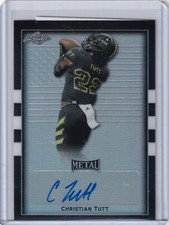 2018 Leaf Metal US Army All-American Bowl Football Cards - Trevor Lawrence Autographs 14