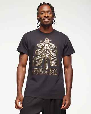 Zumba Holiday Unisex Crew Neck Tee - Black ~ Christmas ~ XS/S M/L