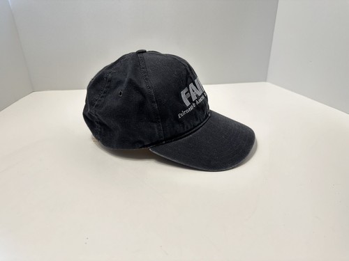 Chapeau vintage FAIR équité et précision dans les rapports noir brodé fabriqué aux États-Unis - Photo 3/8
