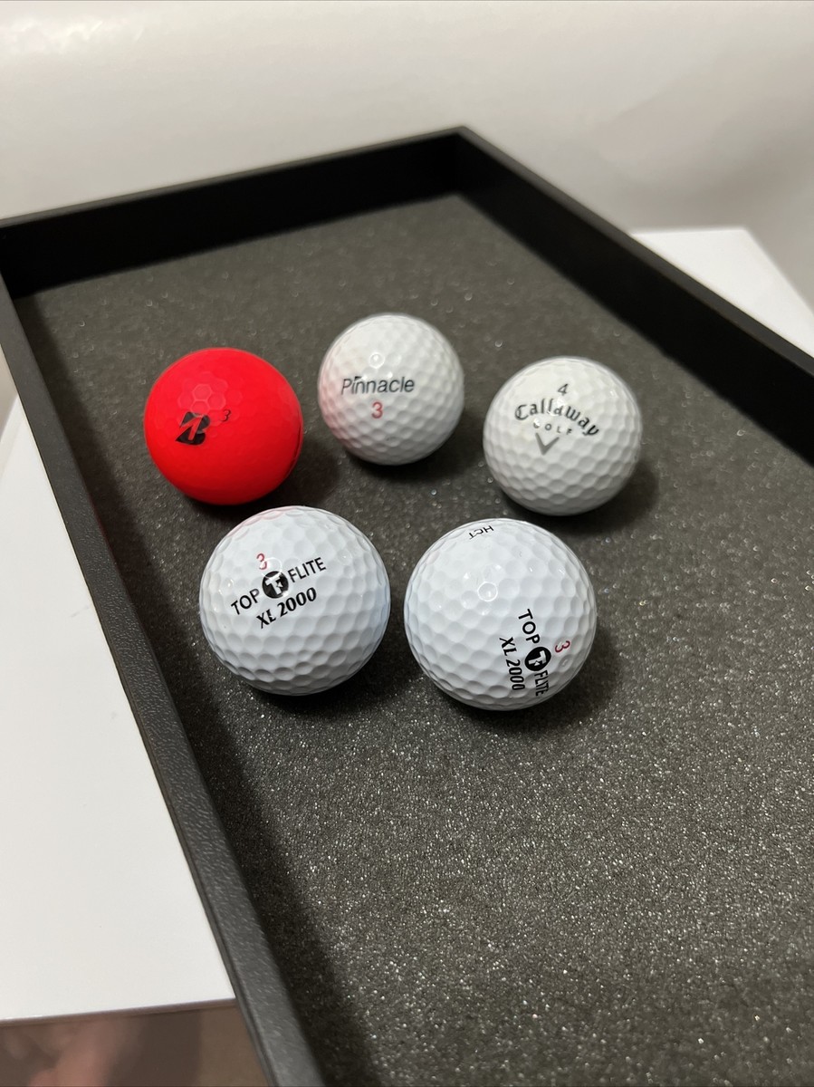 Top Flite XL 2000 Super Titanium Golf Balls 2 Pcs ,1 Callaway