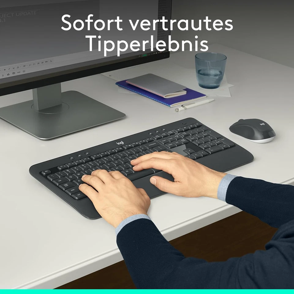 Logitech MK540 Advanced Kabellose Tastatur und Maus Combo QWERTZ  DEUTSCH #3 - Bild 4 von 4