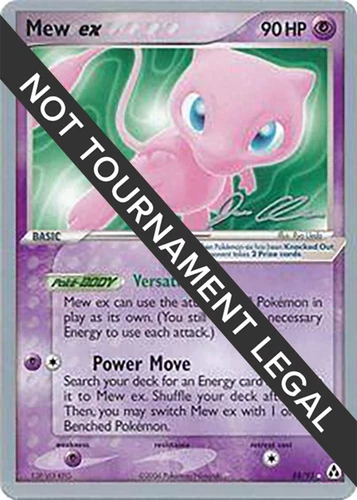 Mew Ex 88/92 World Championship Decks