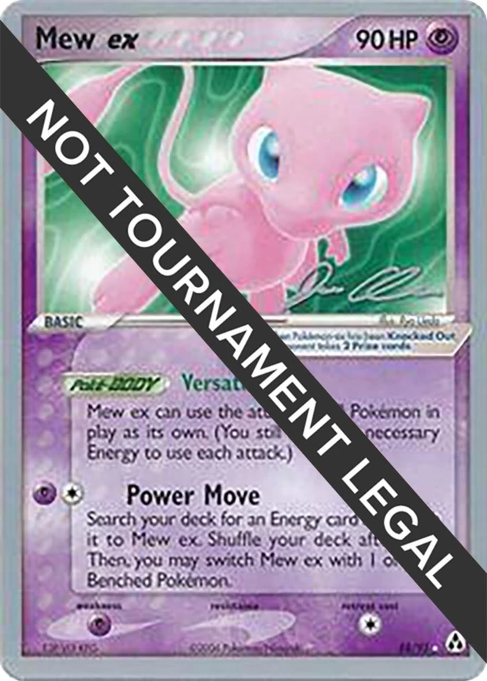 Mew Ex 88/92 World Championship Decks