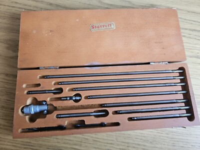 L.S. Starrett Innenmessschraube 2'' - 12'' Bereich FULL SET Inside Engineering Mic
