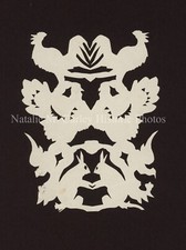 19thc Scherenschnitte Folk Art Paper Cuttings  Manuscript Journal Collection