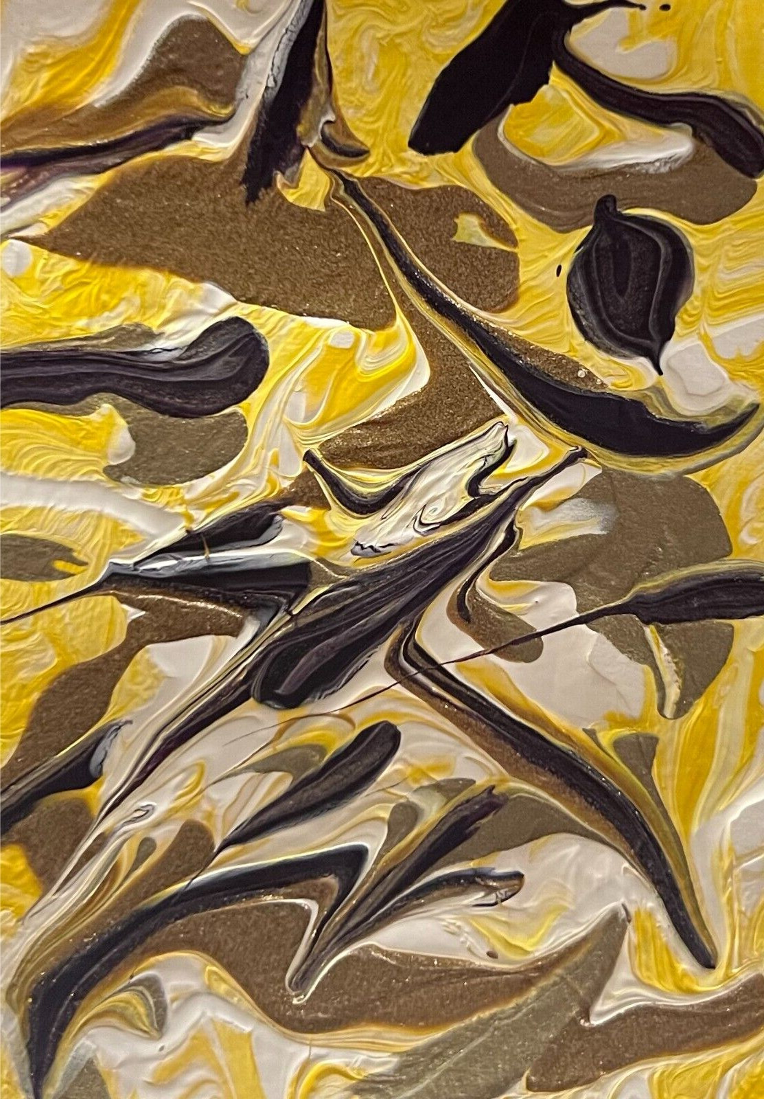 ACEO Original Art Card 2.5 x 3.5 Abstract PaintingsTrendy Unique One of