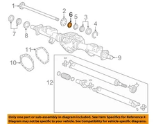 GM OEM 91-19 Custom Cruiser Axle Housing-Outer Bearing Lock Ring 22793218