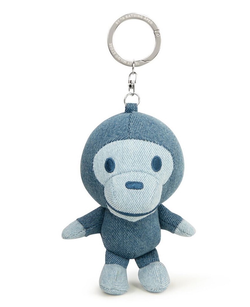 ア*リ様 BABY MILO PLUSH DOLL KEYCHAIN BAPE Baby Milo Plush Doll Keychain Ivory - FW24 - US