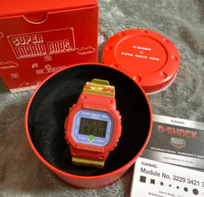 G-Shock x Super Mario Bros DW-5600SMB-4JR Limited Edition