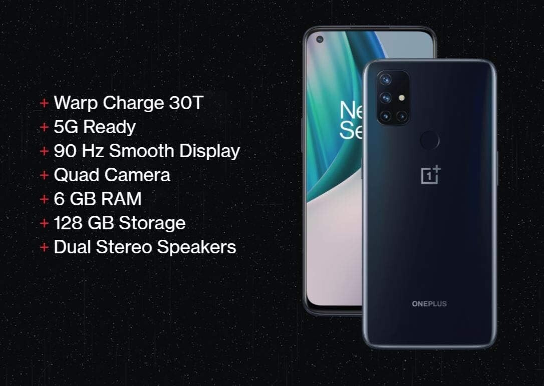 ONEPLUS NORD N10 5G BE2028 128 GB T-MOBILE LOCKED BRAND NEW