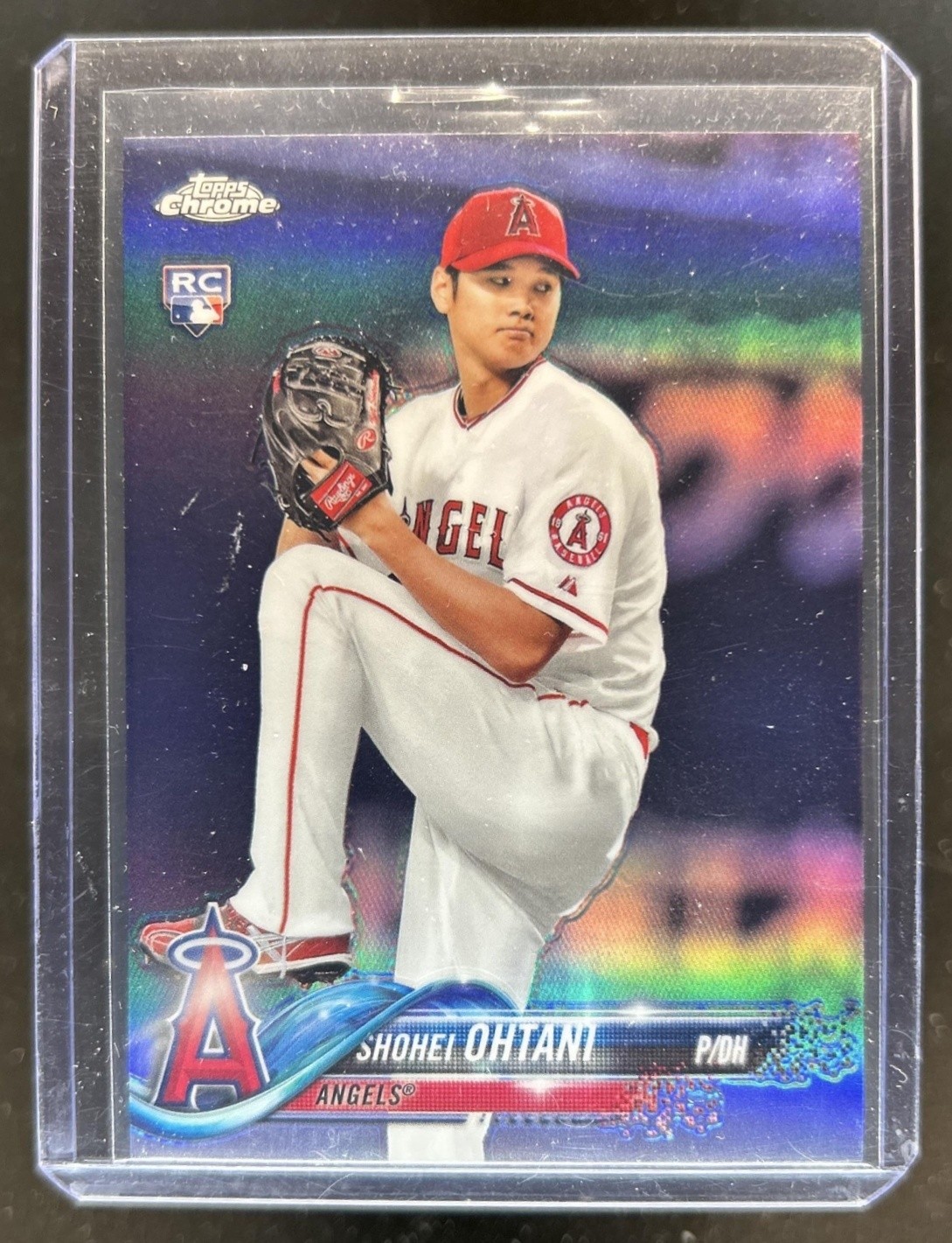 2018 Topps Chrome Shohei Ohtani RC Refractor Rookie #150 Angels